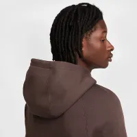 Nike Sportswear Tech Fleece мужские Pullover Толстовка с капюшоном цвет коричневый