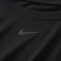 Nike One Classic жіноча Dri-FIT Short-Sleeve Top колір чорний