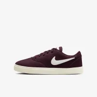 Nike SB Check Canvas Big детские Skate Кроссовки цвет красный