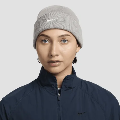 Nike Terra Swoosh Beanie цвет серый