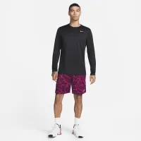 Nike Dri-FIT Legend чоловічі Long-Sleeve Fitness Top колір чорний