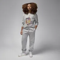 Nike Jordan жіноча оверсайз Long-Sleeve футболка колір сірий