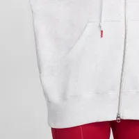 USA Phoenix Fleece женская Nike Full-Zip оверсайз Толстовка с капюшоном цвет коричневый