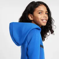 Nike Sportswear Tech Fleece Big дитячі Full-Zip Толстовка з капюшоном блакитний
