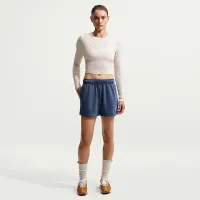 Nike Sportswear жіноча Slim Long-Sleeve футболка колір коричневий