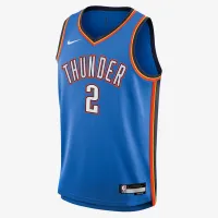 Shai Gilgeous-Alexander Oklahoma City Thunder 2024/25 Icon Edition Big дитячі Nike NBA Swingman Jersey блакитний