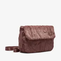 Nike Sportswear Futura 365 Faux Fur Crossbody сумка (1L) цвет коричневый