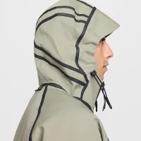 Nike Tech мужские Storm-FIT Hooded Rain Куртка цвет зеленый