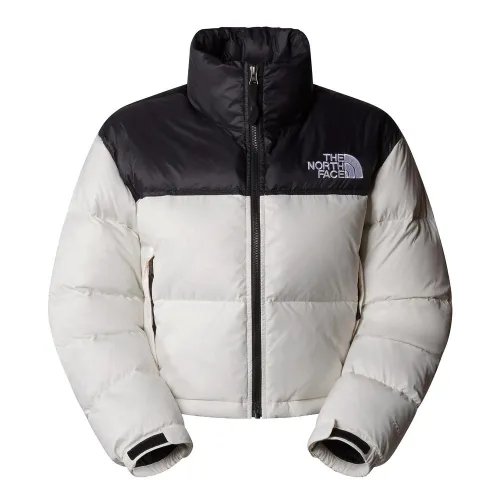 Куртка The North Face Nuptse Short Куртка 0A5GGEROU1 - белый Черная