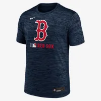 Boston колір червоний Sox Authentic Collection Velocity чоловічі Nike Dri-FIT MLB футболка блакитний