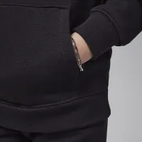 Nike Jordan MJ Brooklyn Fleece Little детские 2-Piece Pullover Толстовка с капюшоном набор цвет черный