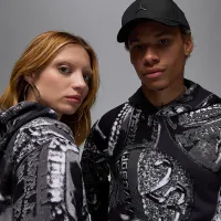 Nike Jordan MVP чоловічі Printed Fleece Pullover Толстовка з капюшоном колір чорний