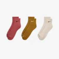 Nike Everyday Plus Cushioned тренировочные Ankle носки (3 пары) многоцветный