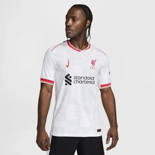 Liverpool FC 2024/25 Match Third мужские Nike Dri-FIT ADV Soccer Authentic Jersey цвет белый