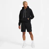 Nike Solo Swoosh чоловічі French Terry Pullover Толстовка з капюшоном колір чорний