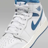 Nike Air Jordan 1 Mid SE Big дитячі Кросівки колір білий