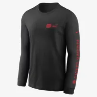 Kansas City Chiefs All Out чоловічі Nike NFL Long-Sleeve футболка колір чорний