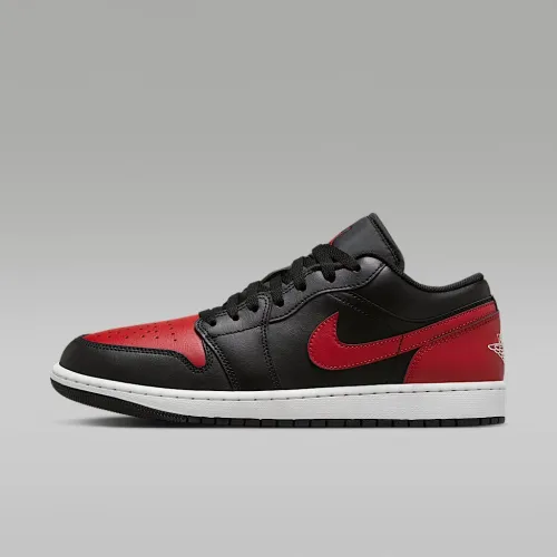 Nike Air Jordan 1 Low чоловічі Кросівки колір чорний
