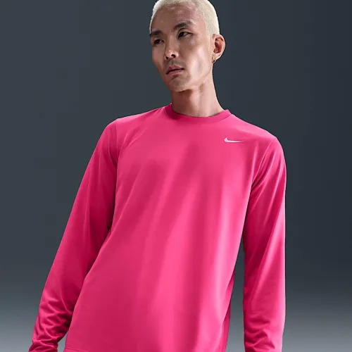 Nike Dri-FIT Legend мужские Long-Sleeve Fitness Top Pink