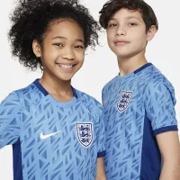 England 2023 Stadium Away Big дитячі Nike Dri-FIT Soccer Jersey блакитний
