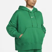 Nike Sportswear Phoenix Fleece жіноча Over-оверсайз Pullover Толстовка з капюшоном колір зелений