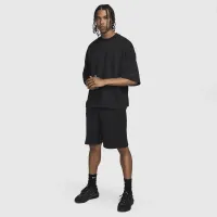 Nike Tech мужские Short-Sleeve Fleece Top цвет черный