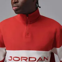 Nike Jordan Sport чоловічі Dri-FIT 1/4-Zip для гольфу Top колір червоний