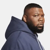 Nike Solo Swoosh мужские Full-Zip Толстовка с капюшоном синий