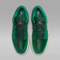 Nike Air Jordan 1 Low женская Кроссовки цвет зеленый