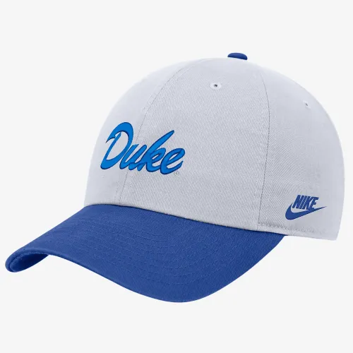 Duke Nike College Campus Cap колір білий