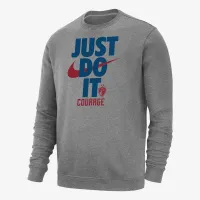 North Carolina Courage Club Fleece Men's Nike Soccer Crew-Neck Sweatshirt