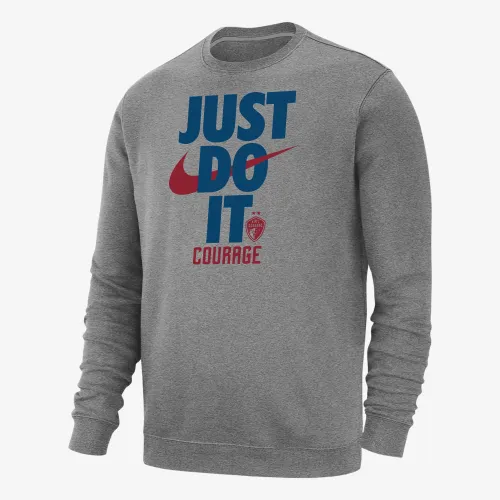 North Carolina Courage Club Fleece Men's Nike Soccer Crew-Neck Sweatshirt