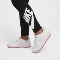 Nike Sportswear Club Little Kid's High Rise лосины цвет черный