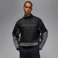 Nike Jordan Brooklyn мужские Motorsport Куртка цвет черный