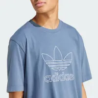Футболка adidas Originals Adicolor Outline Trefoil IR8002 - Блакитна