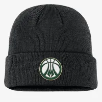 Nike Milwaukee Bucks Terra City Edition Nika NBA Beanie колір чорний