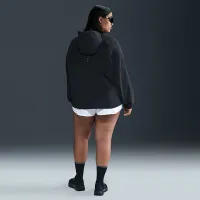 Nike Swift женская Repel Packable Running Куртка (большие размеры) цвет черный