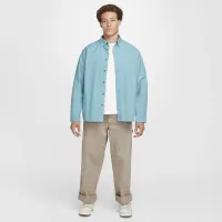Nike Life чоловічі Long-Sleeve Oxford Button-Down Shirt блакитний