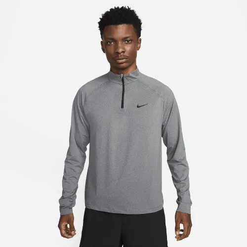 Nike Ready чоловічі Dri-FIT 1/4-Zip Fitness Top колір чорний