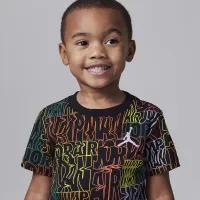 Nike Jordan Fuel Up, Cool Down Toddler шорты набор Orange