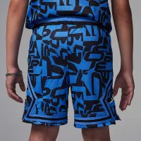 Nike Jordan Dri-FIT Big детские MJ Printed Sport Diamond шорты синий