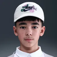 Nike Club Big дитячі Unstructuколір червоний Hat колір білий