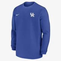 Kentucky Wildcats Sideline Coach чоловічі Nike College Long-Sleeve Top блакитний