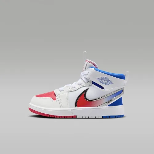 Nike Jordan 1 Mid RM EasyOn Little дитячі Кросівки колір білий