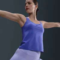 Nike Form женская Tank Top цвет фиолетовый