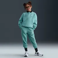 Nike Sportswear Club Fleece Big дитячі оверсайз світшот колір зелений