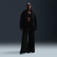 Nike Serena Williams Design Crew женская оверсайз Knit Куртка цвет черный