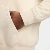 Nike Club чоловічі Fleece Pullover Толстовка з капюшоном колір коричневий