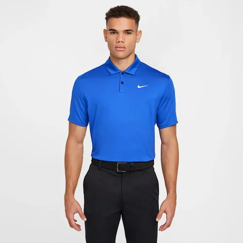 Nike Dri-FIT Tour чоловічі Solid для гольфу Polo блакитний