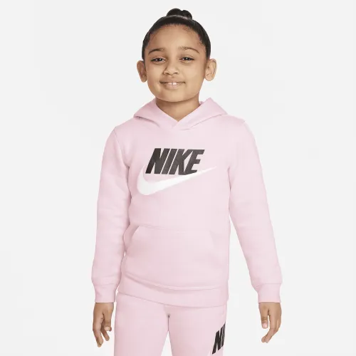 Nike Sportswear Club Fleece Little дитячі Pullover Толстовка з капюшоном Pink